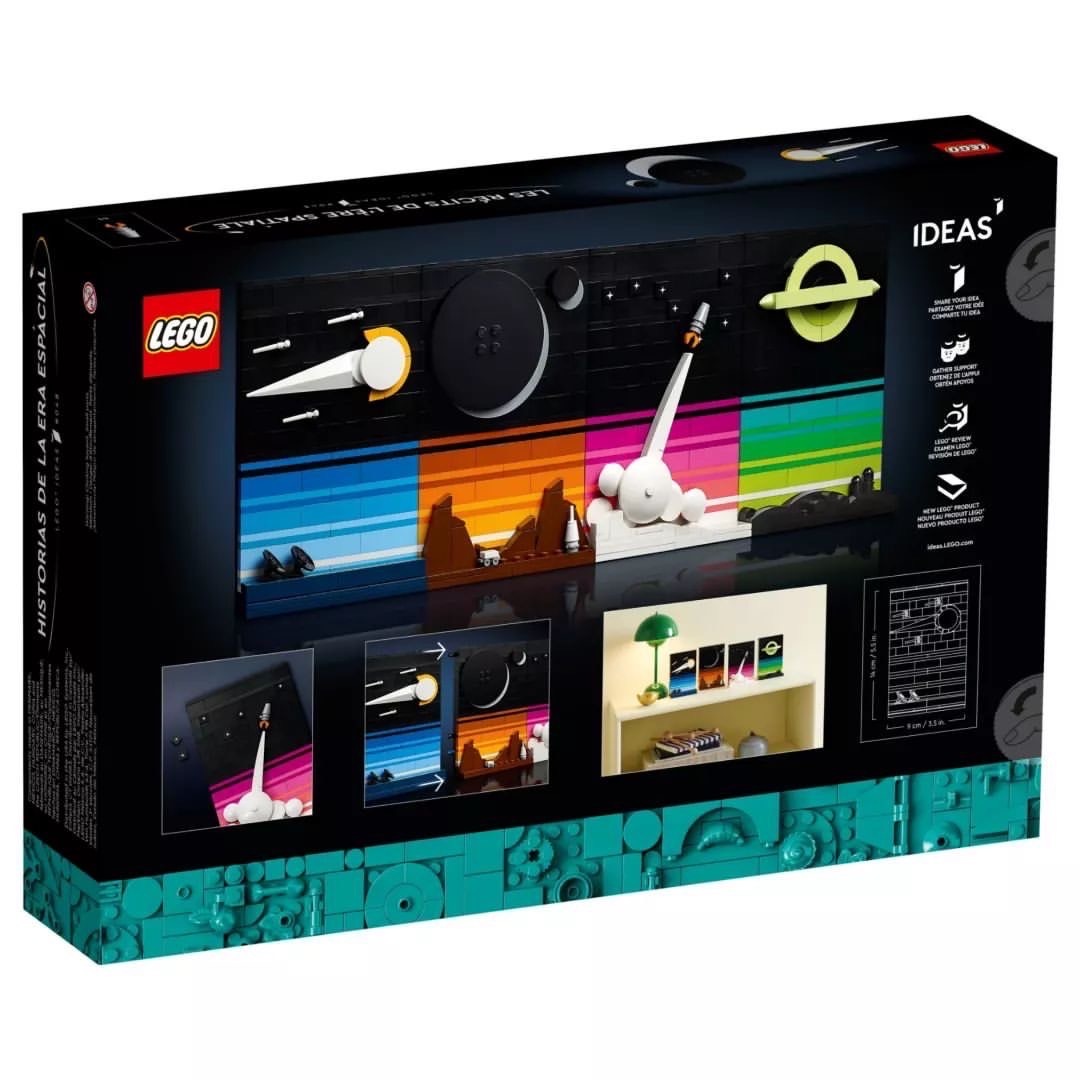[飛米樂高積木專賣店] 5月上市 LEGO 21340 Ideas 太空時代的故事