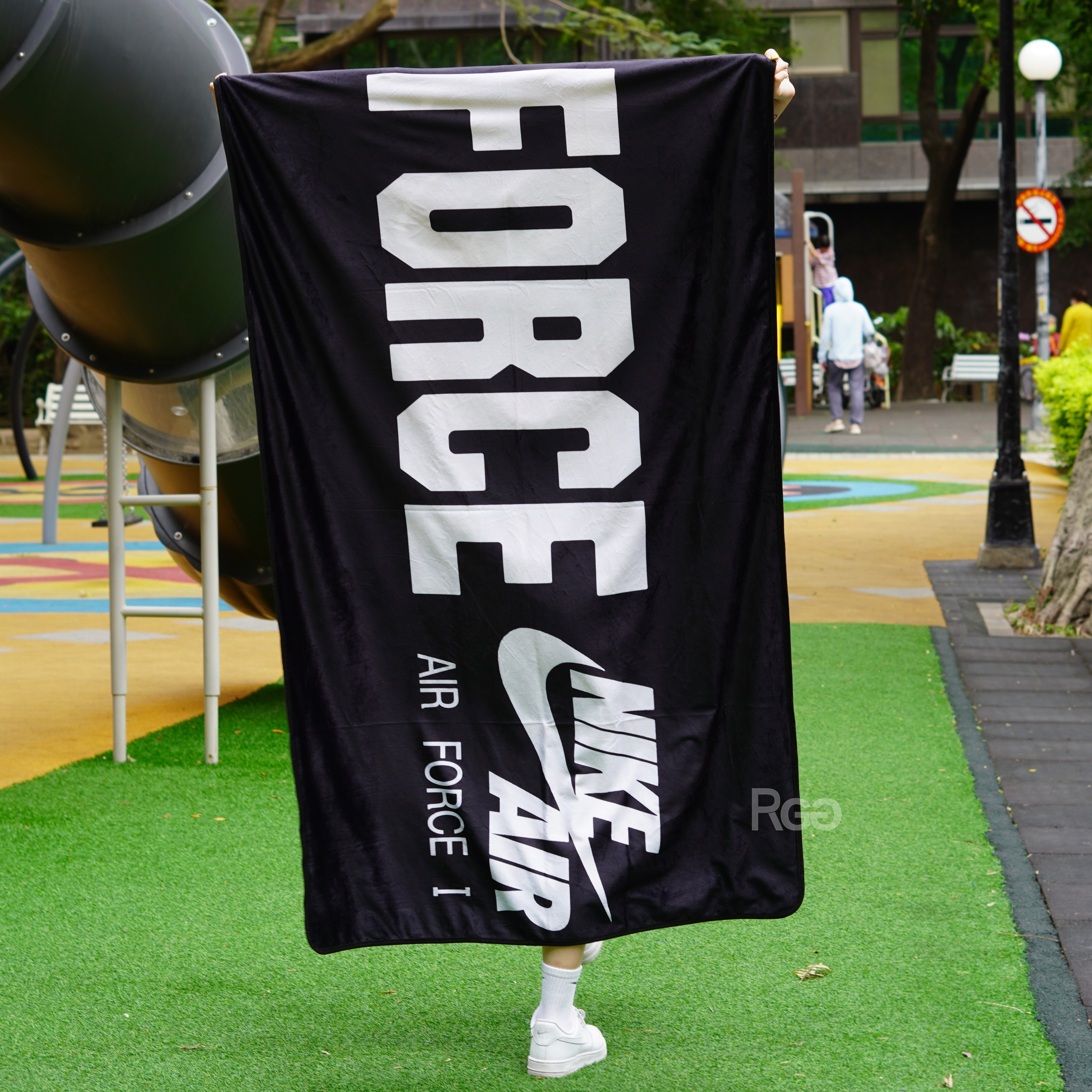 Nike Air Force1 空軍一號 40週年限定毛毯毯子