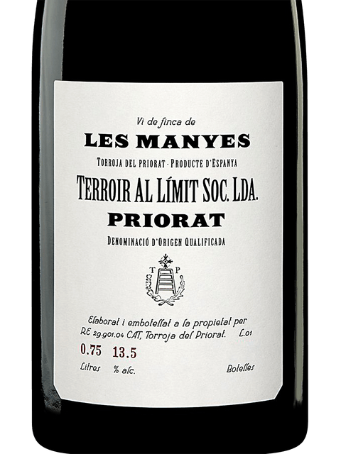 Terroir Al Limit Les Manyes 2019 (RP98)