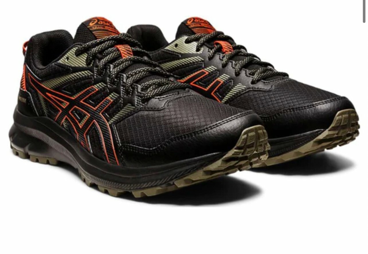Asics Trail Scout 2 'Black Orange 戶外 休閒鞋 跑步鞋 黑 APR-
