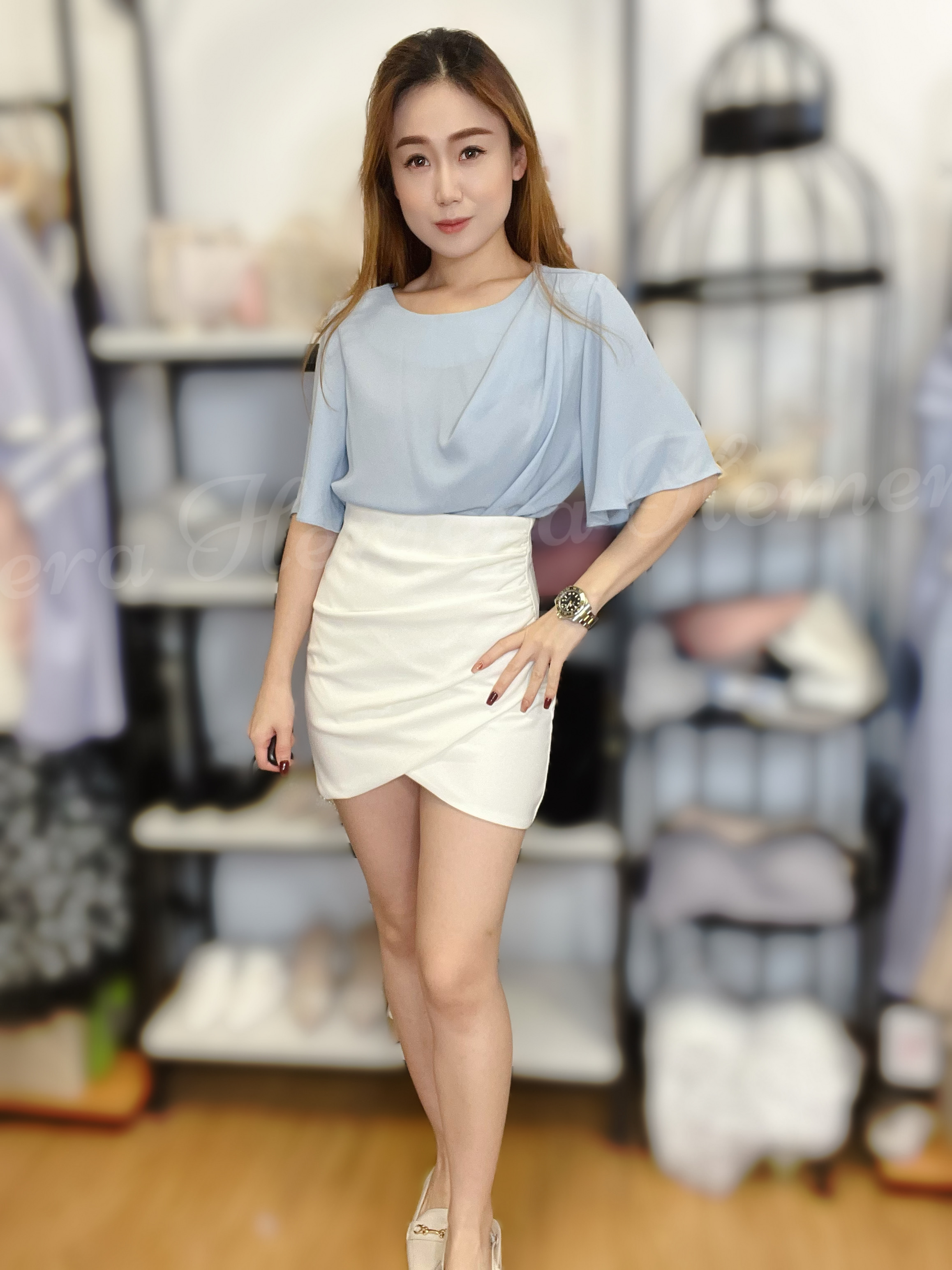 粉絲福利（不退不換，不設8折）雪紡上身