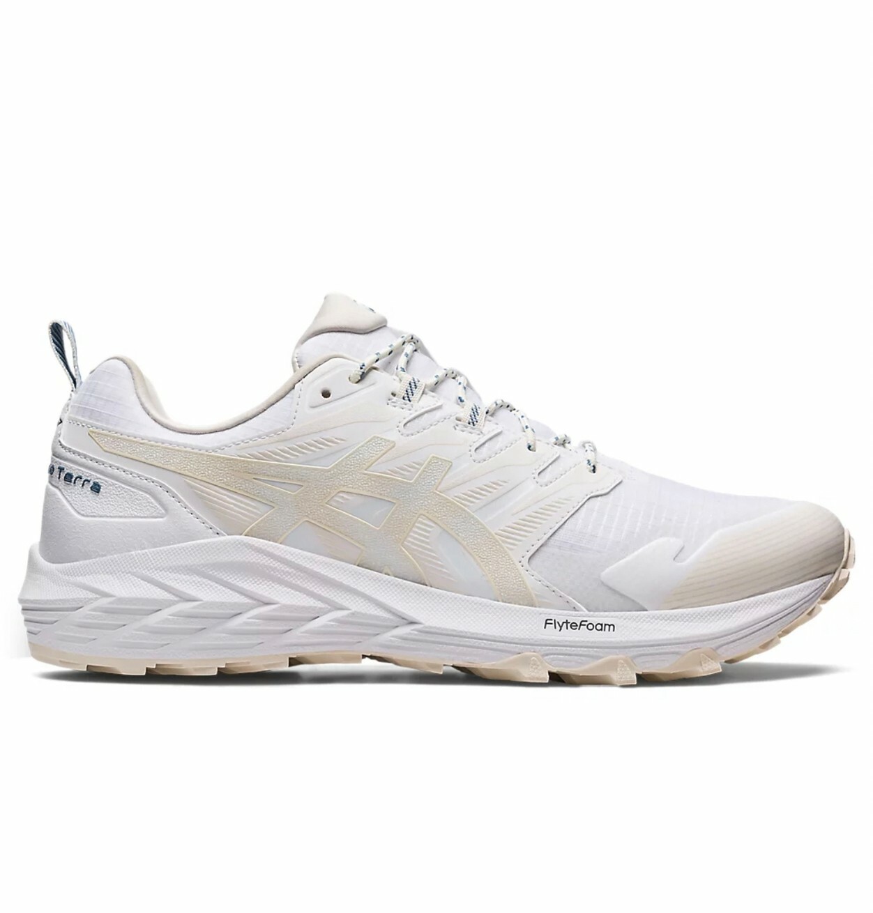 Asics GEL-Trabuco Terra SPS 戶外休閒鞋跑步鞋米白APR-