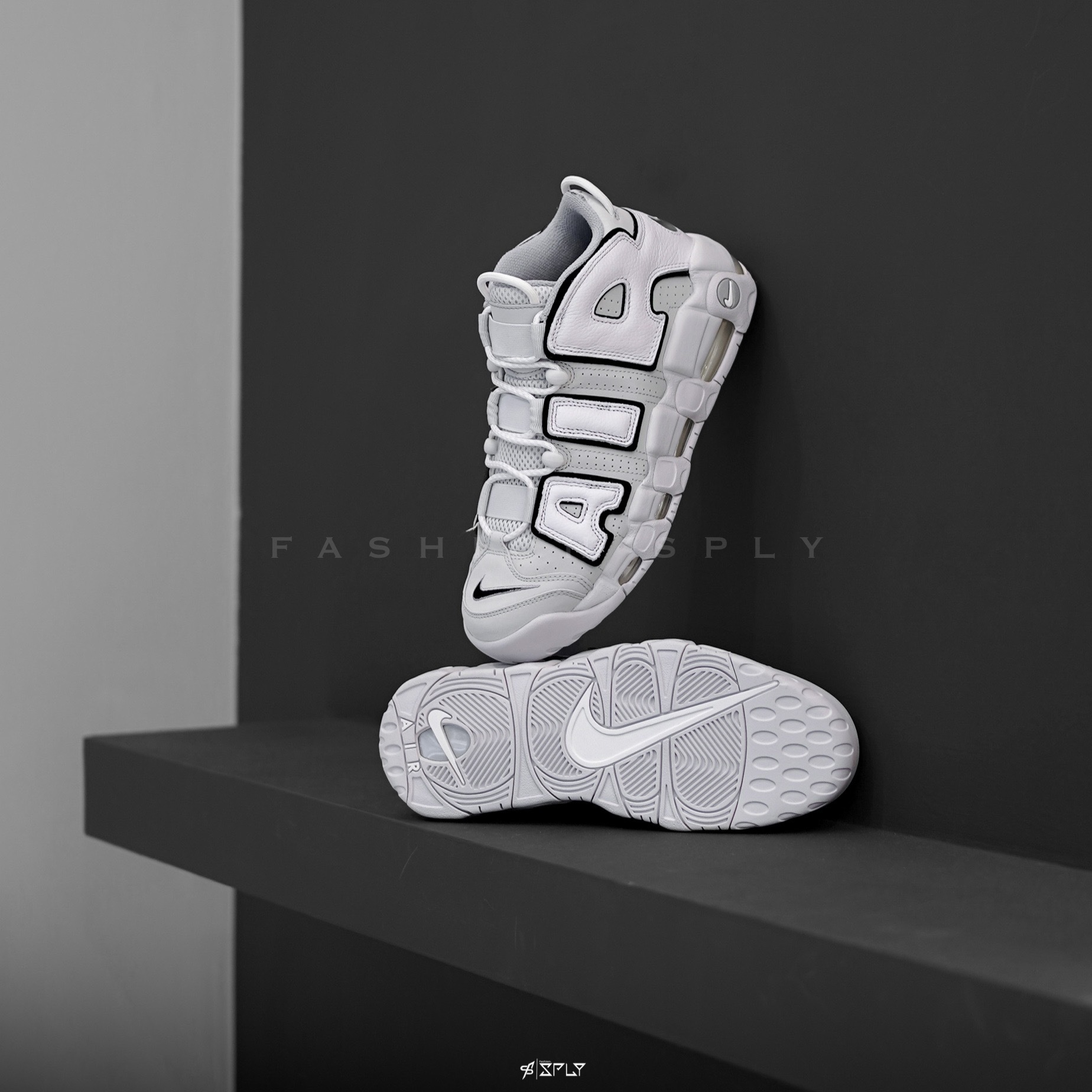 Nike Air More Uptempo Photon Dust 灰白 大AIR FB3021-001