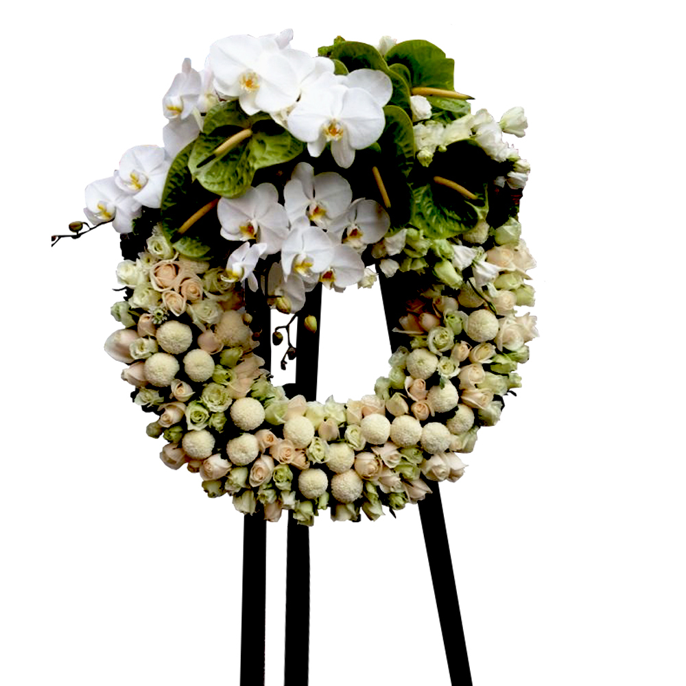 永别思念帛事花籃