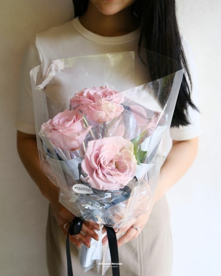 永生花推薦・粉紅泡泡