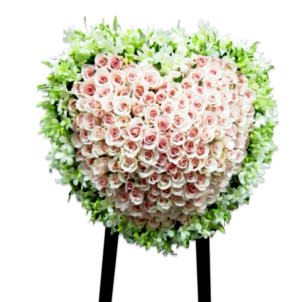 安息之願帛事花籃