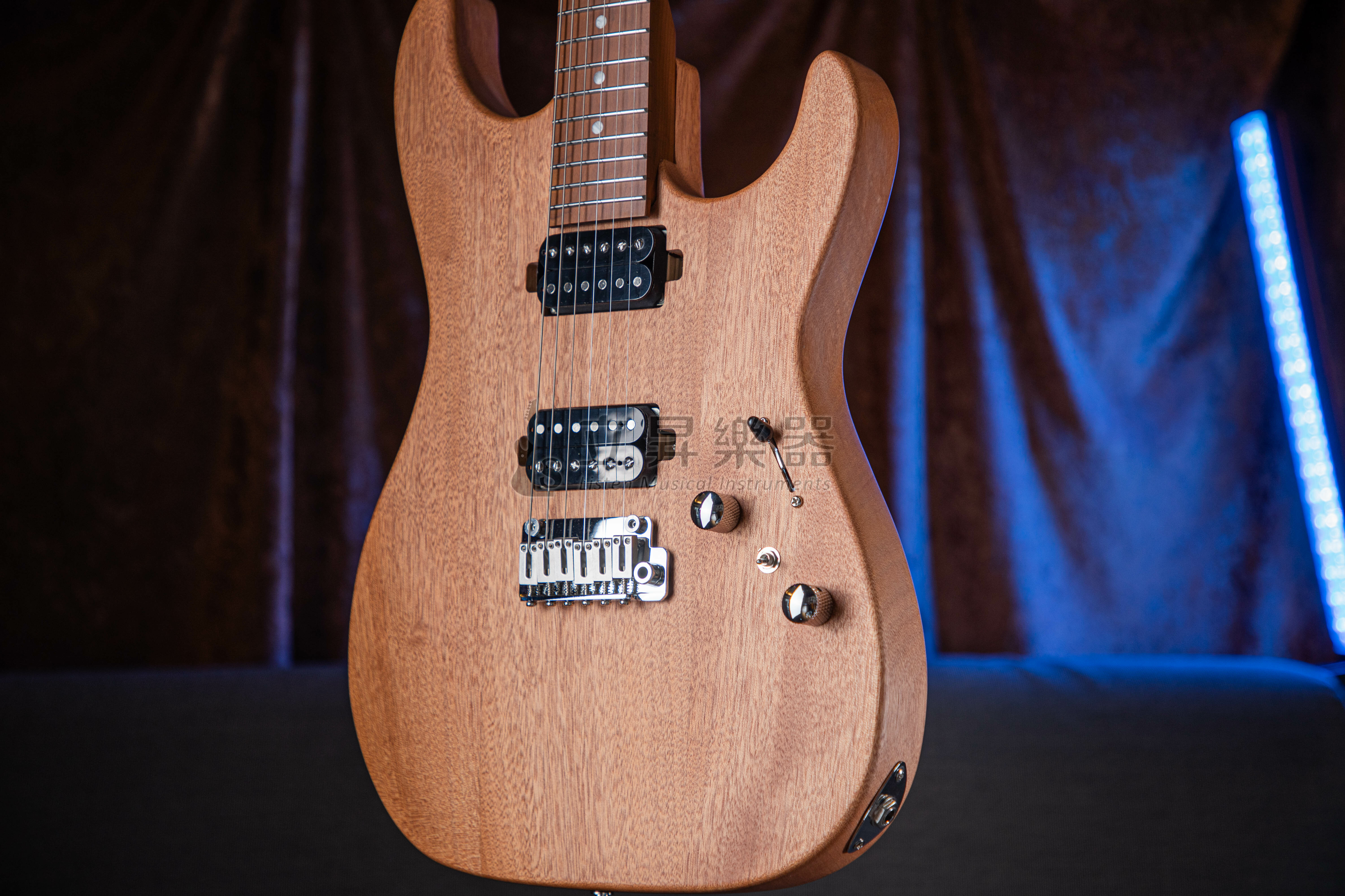 Corona Modern Plus S-Strat MAH M24 STRAT琴身 24格 烤楓木琴頸指板 不鏽鋼Fret 原木色