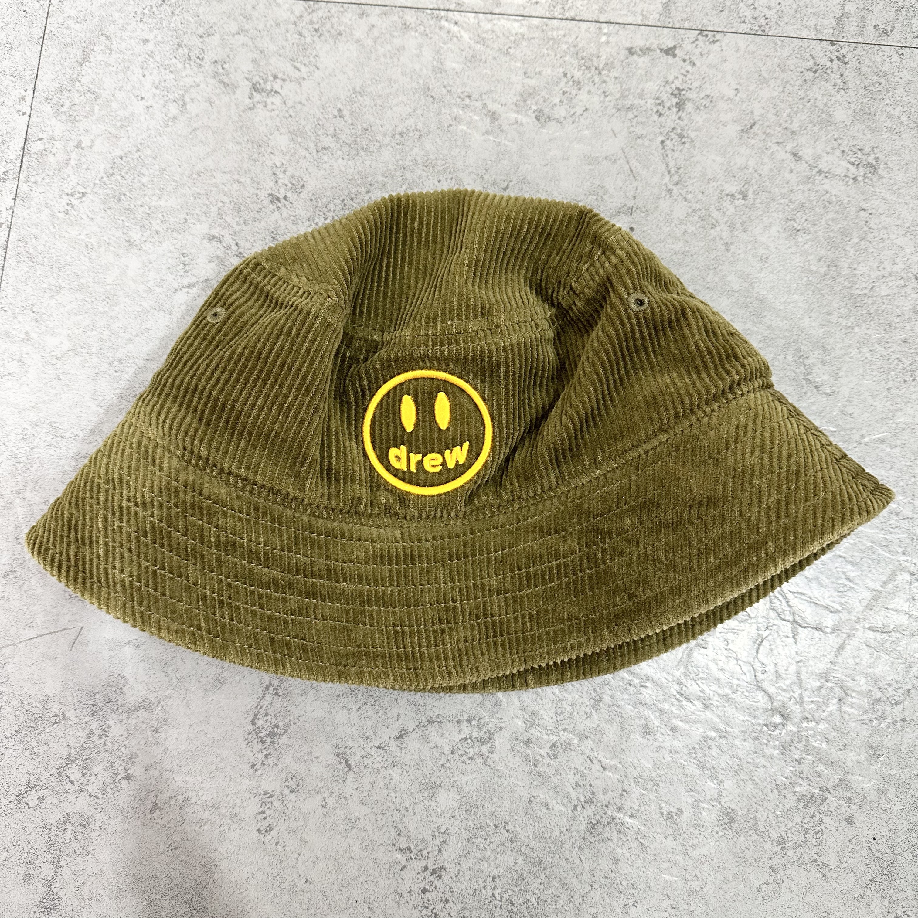 Drew House Corduroy Bucket Hat OLIVE