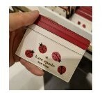 [S] KATE SPADE KA571 OTHER DOTTIE SMALL SLIM CARD HOLDER,CREAM MULTI, 196021216053 (SKS609)