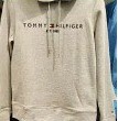 [S] TOMMY HILFIGER EST,1985 LOGO HOODIE JACKET,HEATHER GREY, 76J3296-030 [FINAL SALE] (STH299)