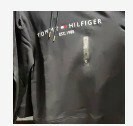 [S] TOMMY HILFIGER EST,1985 LOGO HOODIE JACKET,NAVY, 76J2296-410 (STH300)