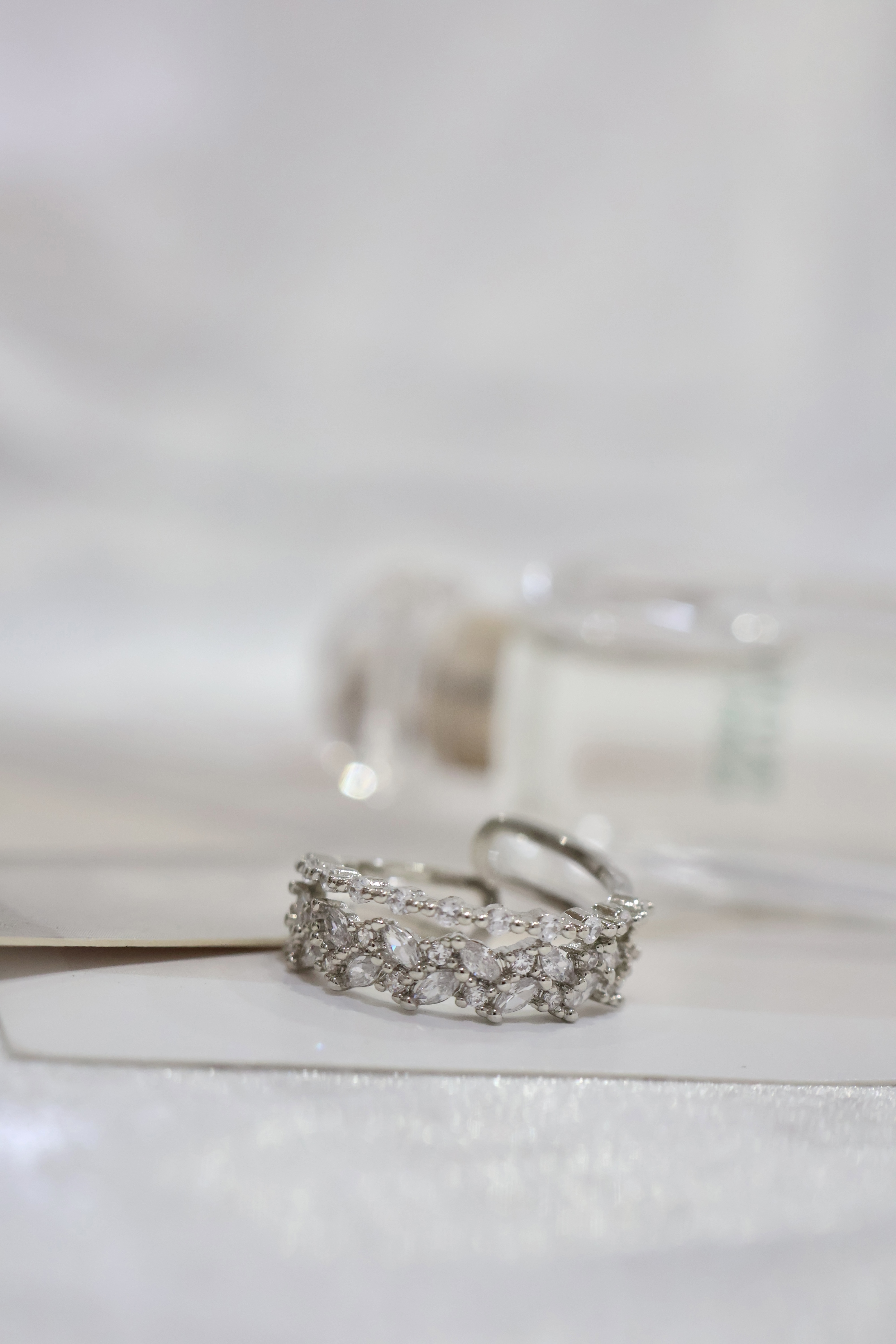 輕奢超閃鑽戒✨(可調節圍