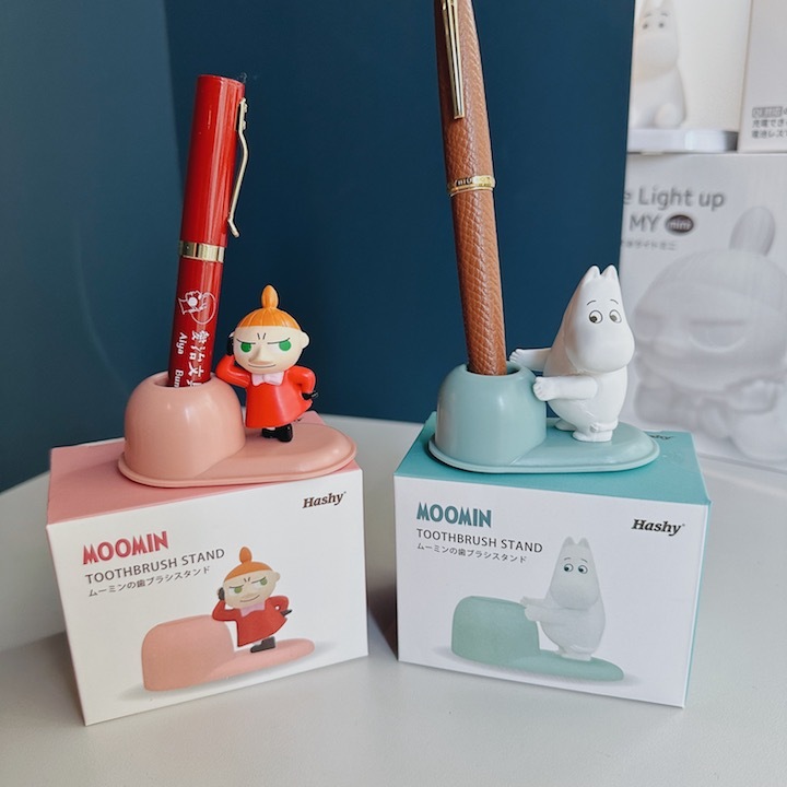 嚕嚕咪 小不點 筆架 牙刷架｜日本moomin