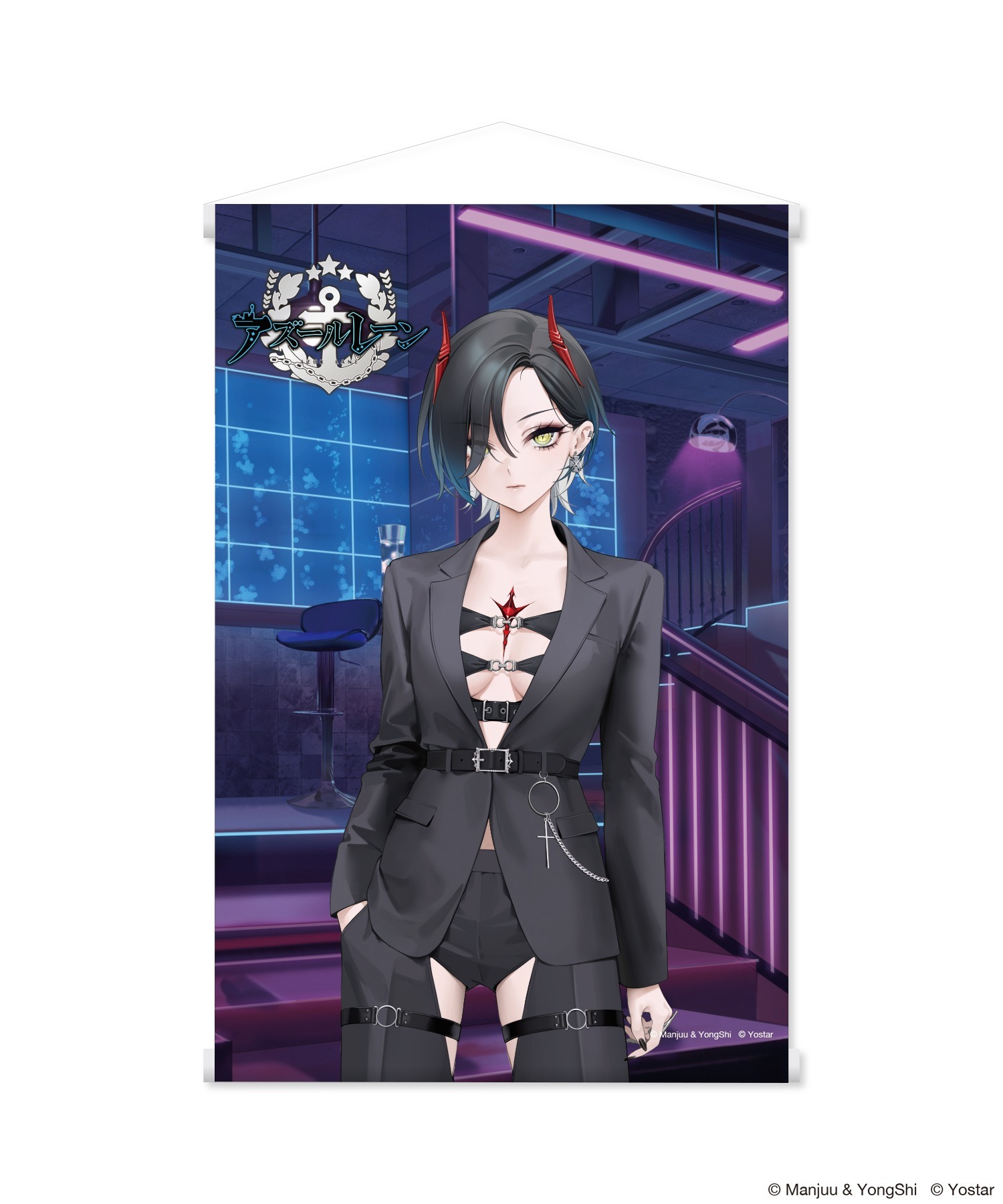 「ACG.GO」「預購」碧藍航線 BLACK COLLECTION by ZOZOTOWN vol.2 B2掛布