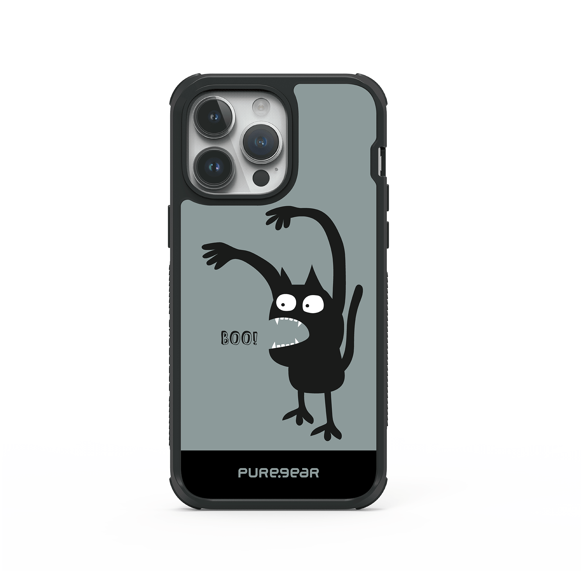 iPhone 14 輕坦克防摔手機殼 / 小惡魔 (塗鴉拼貼)