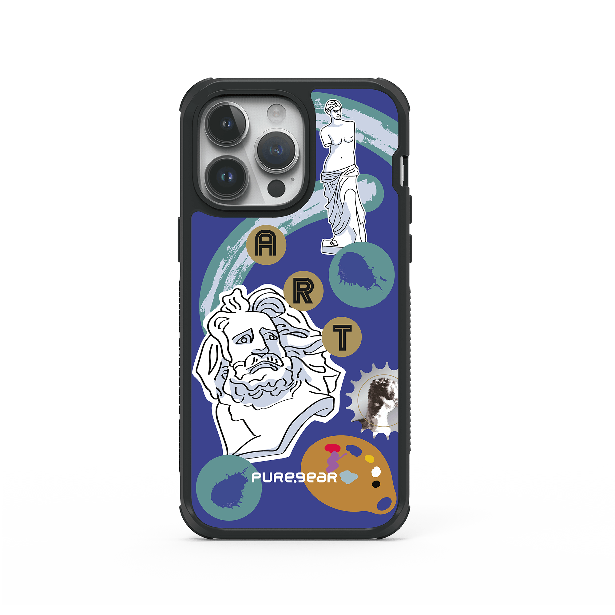 iPhone 14 輕坦克防摔手機殼 / 藝術家 (塗鴉拼貼)