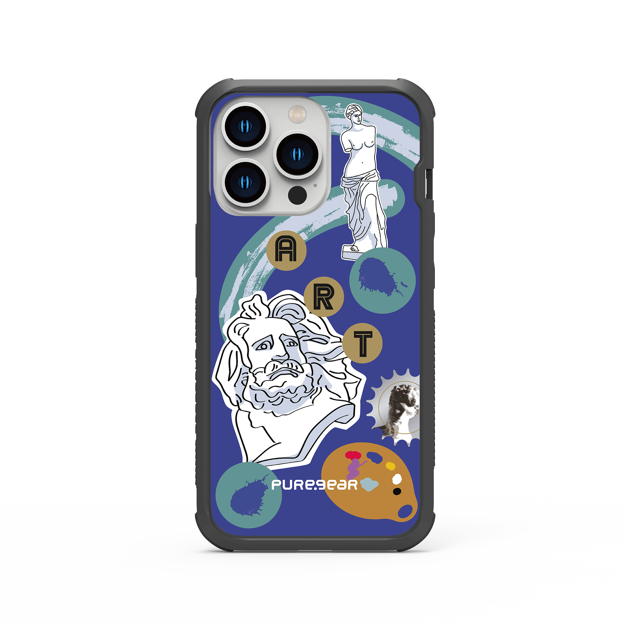 iPhone 13/12/11 輕坦克防摔手機殼 / 藝術家 (塗鴉拼貼)