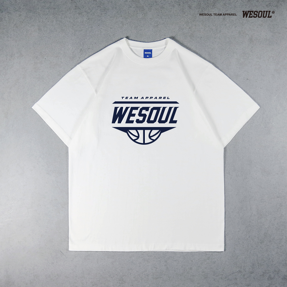[WESOUL] 籃球LOGO TEE / T恤 / 共三色