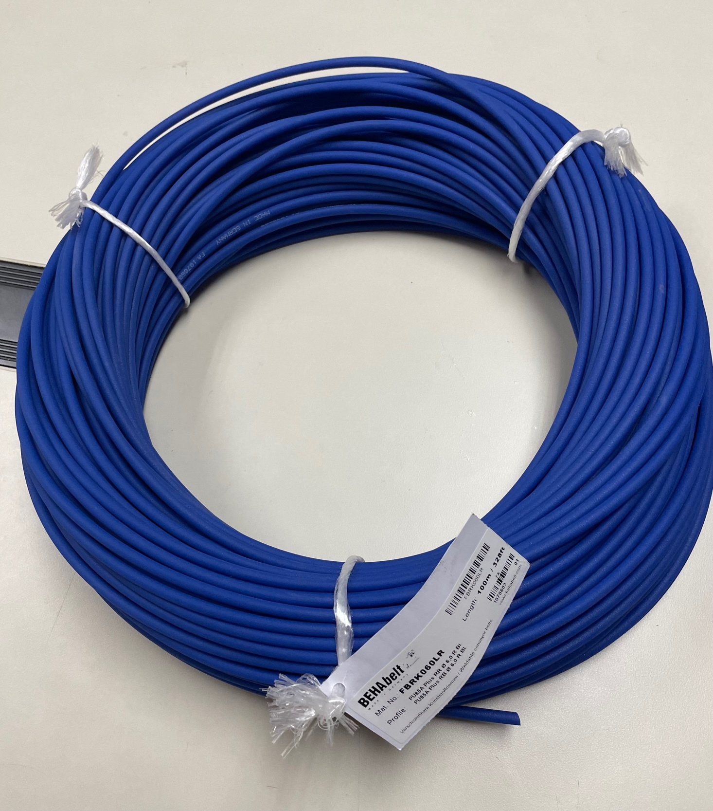 Beha Belt PU85A Plus 藍色圓帶