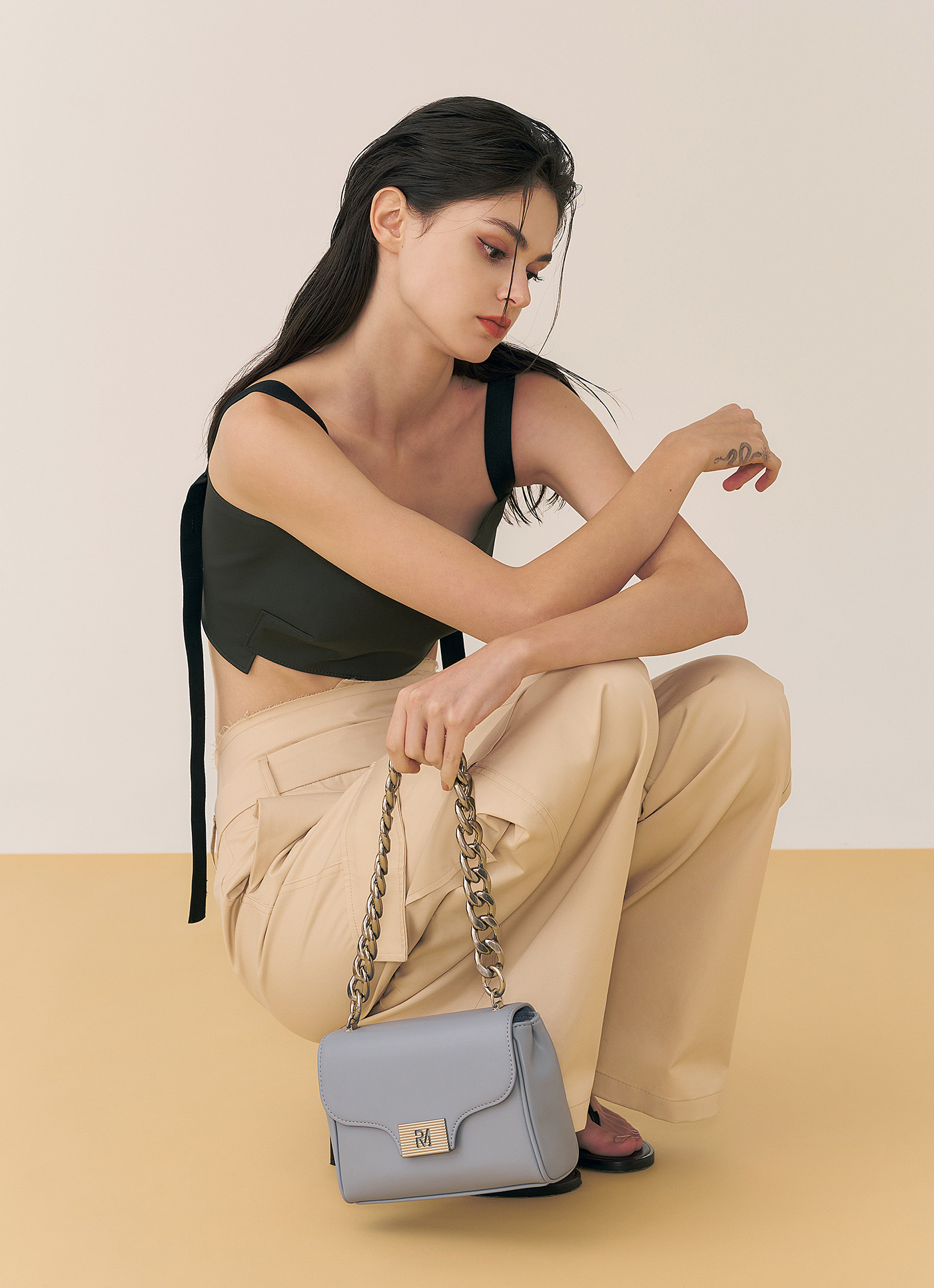 送料込★ROBINMAY★逆境搖滾斜背包★ELLA 2strap ショルダーBAG 210.jpg