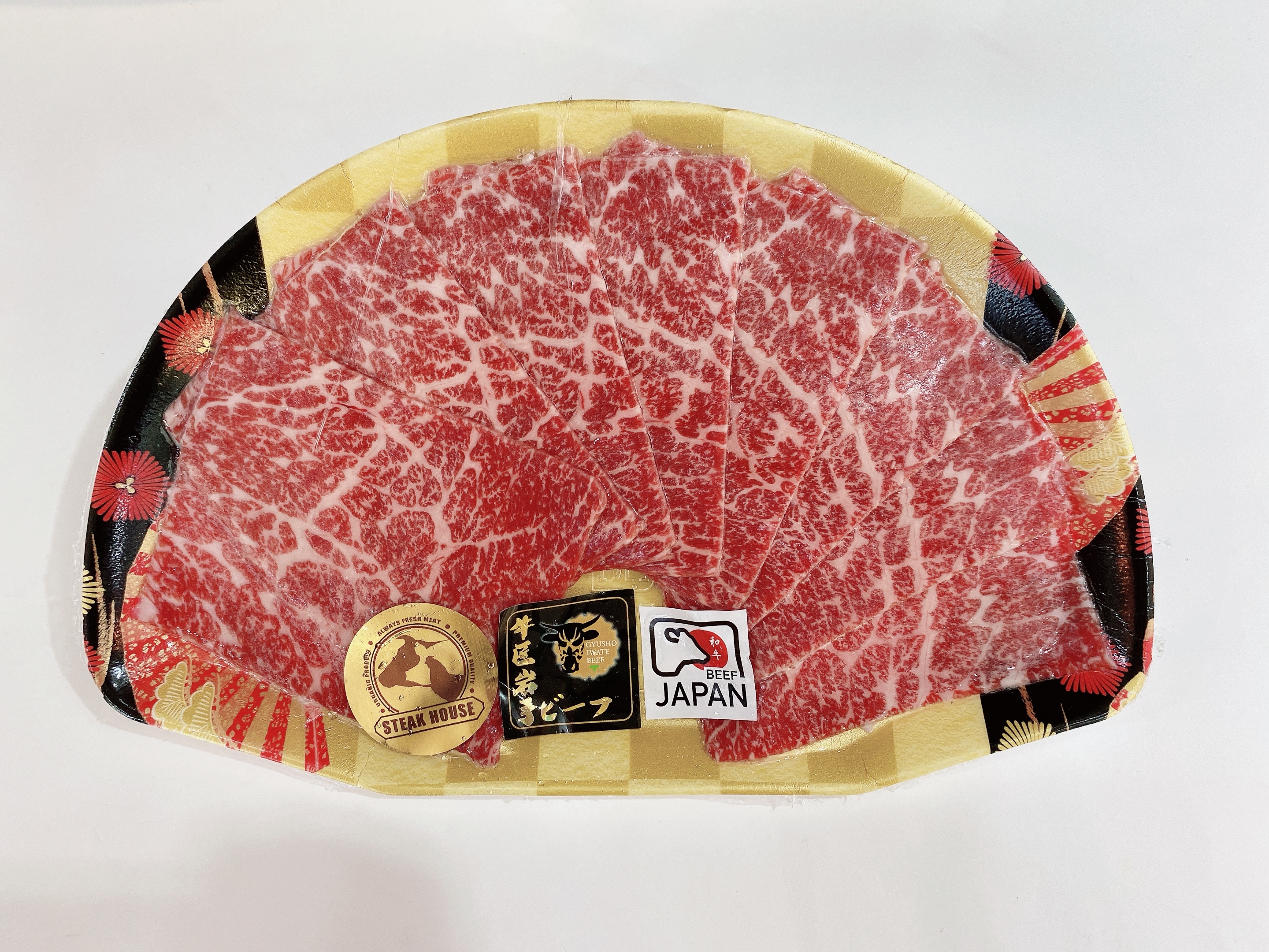 日本 牛匠岩手 A4黑毛和牛 牛肩薄片 約150g