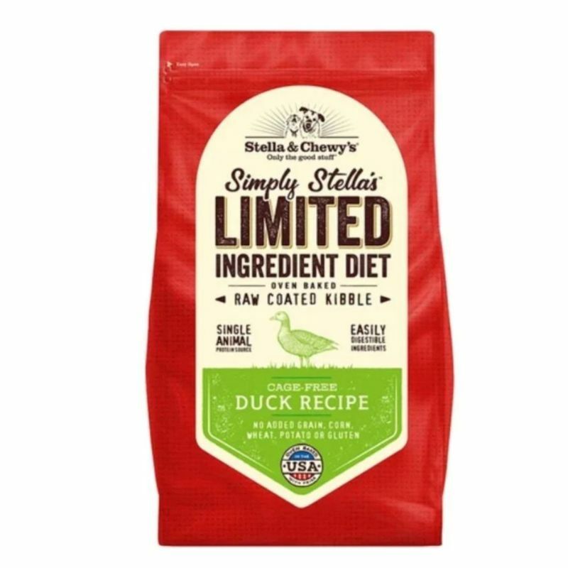Stella & Chewy's 【Limited Ingredient Diet】單一動物蛋白配方狗乾糧  [單一放養鴨配方]3.5LB/22LB