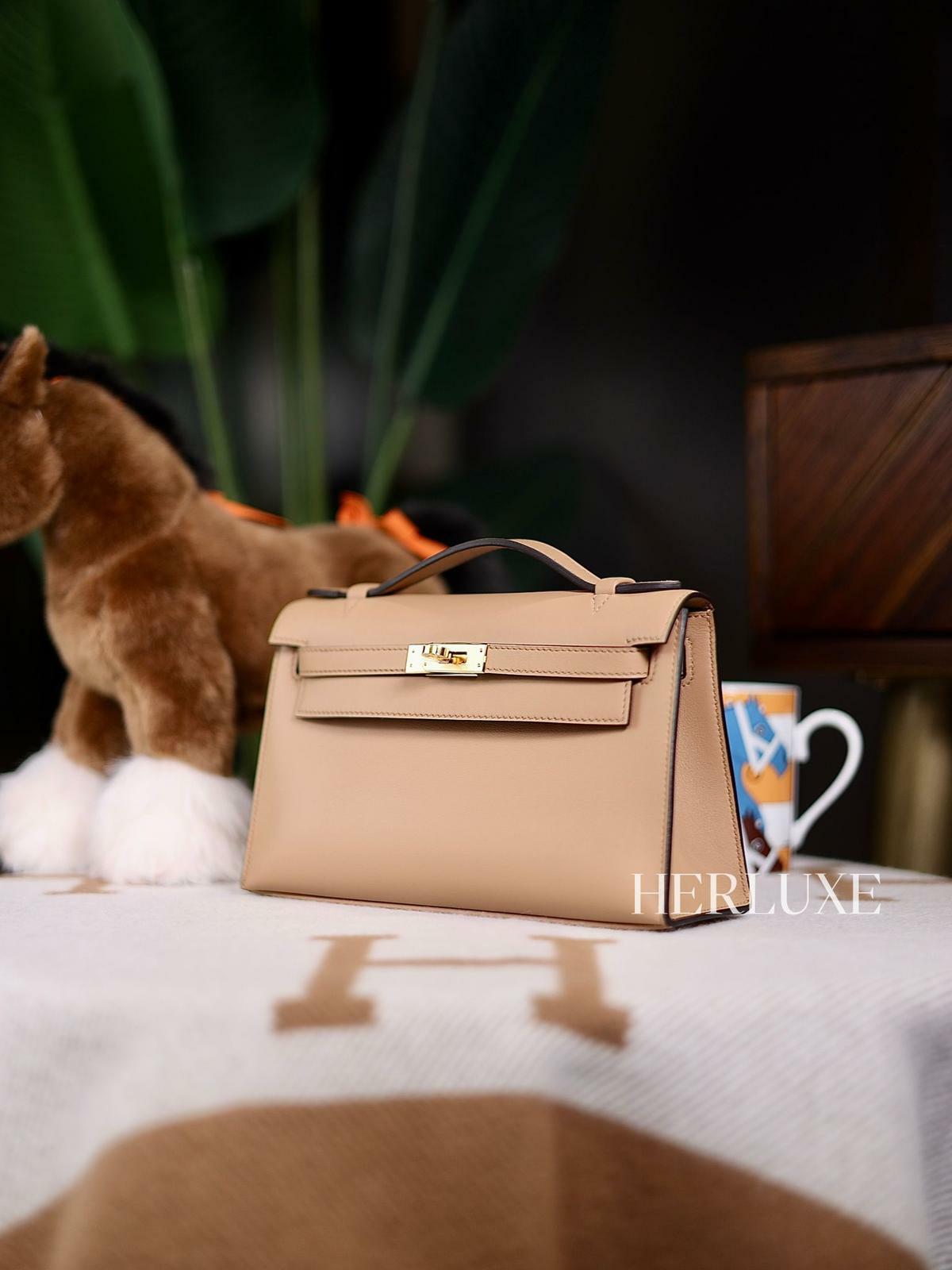 Kelly pochette 0M chai cc swift W