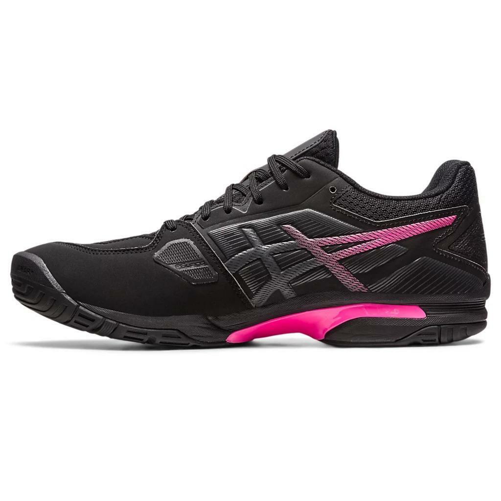 💥日本直送】Asics PRESTIGELYTE 4 OC 男女網球鞋羽毛球鞋男女運動鞋黑粉色