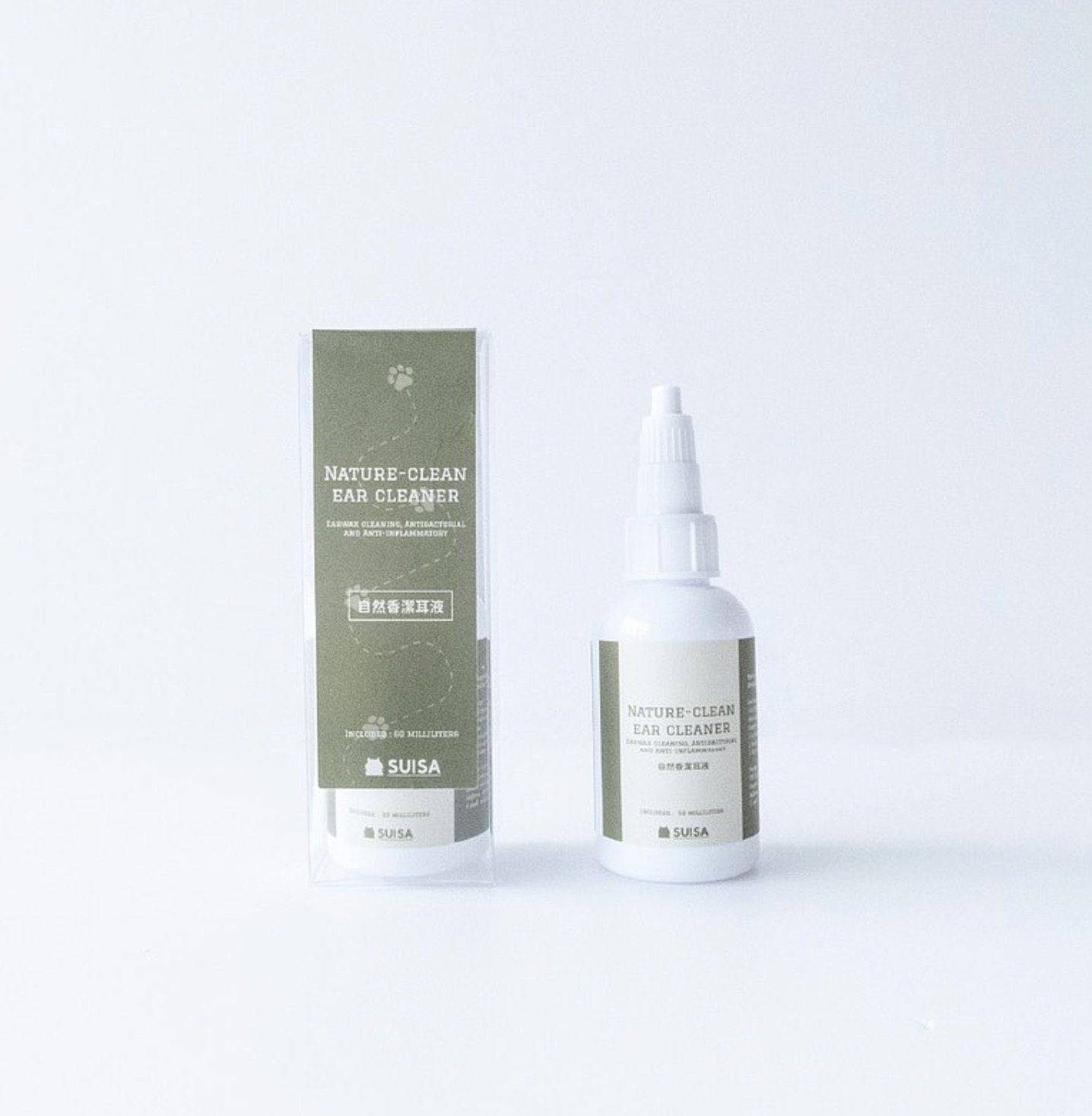 【SUISA 蘇依沙】Nature-clean Ear cleaner 自然香潔耳液 60ml