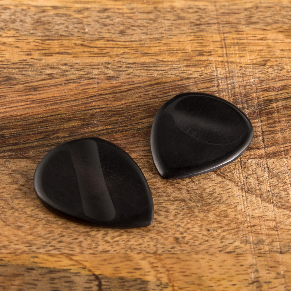 【1-3】[JohnPearse] 手工PICK 黑檀木 10個/包 (不散出)