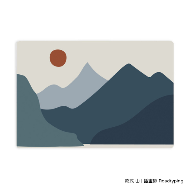 山| 插畫砧板