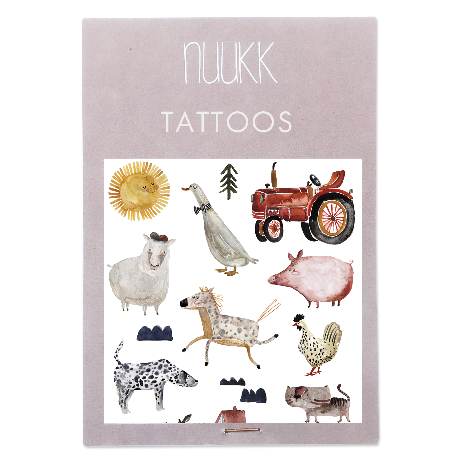 農場 | 小樂趣紋身貼紙