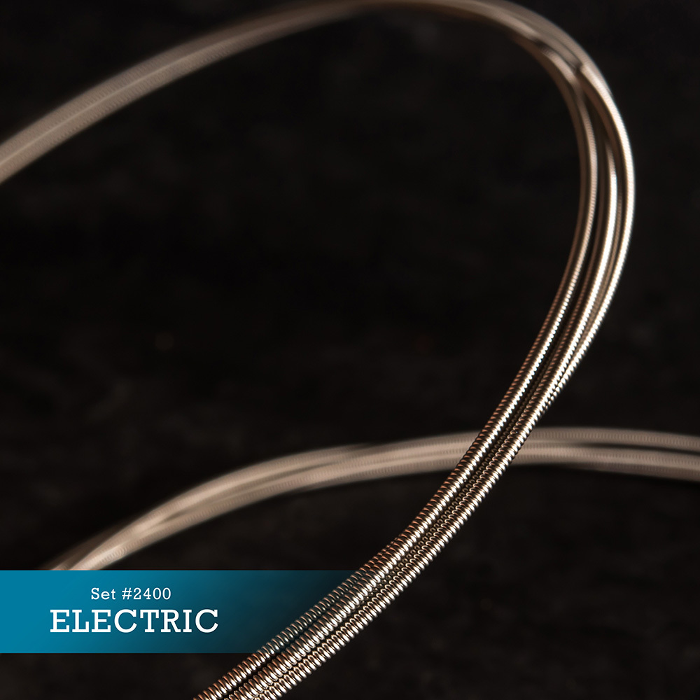 【1-4】[JohnPearse] 電吉他弦 鎳纏繞繞弦 2500(10-46)