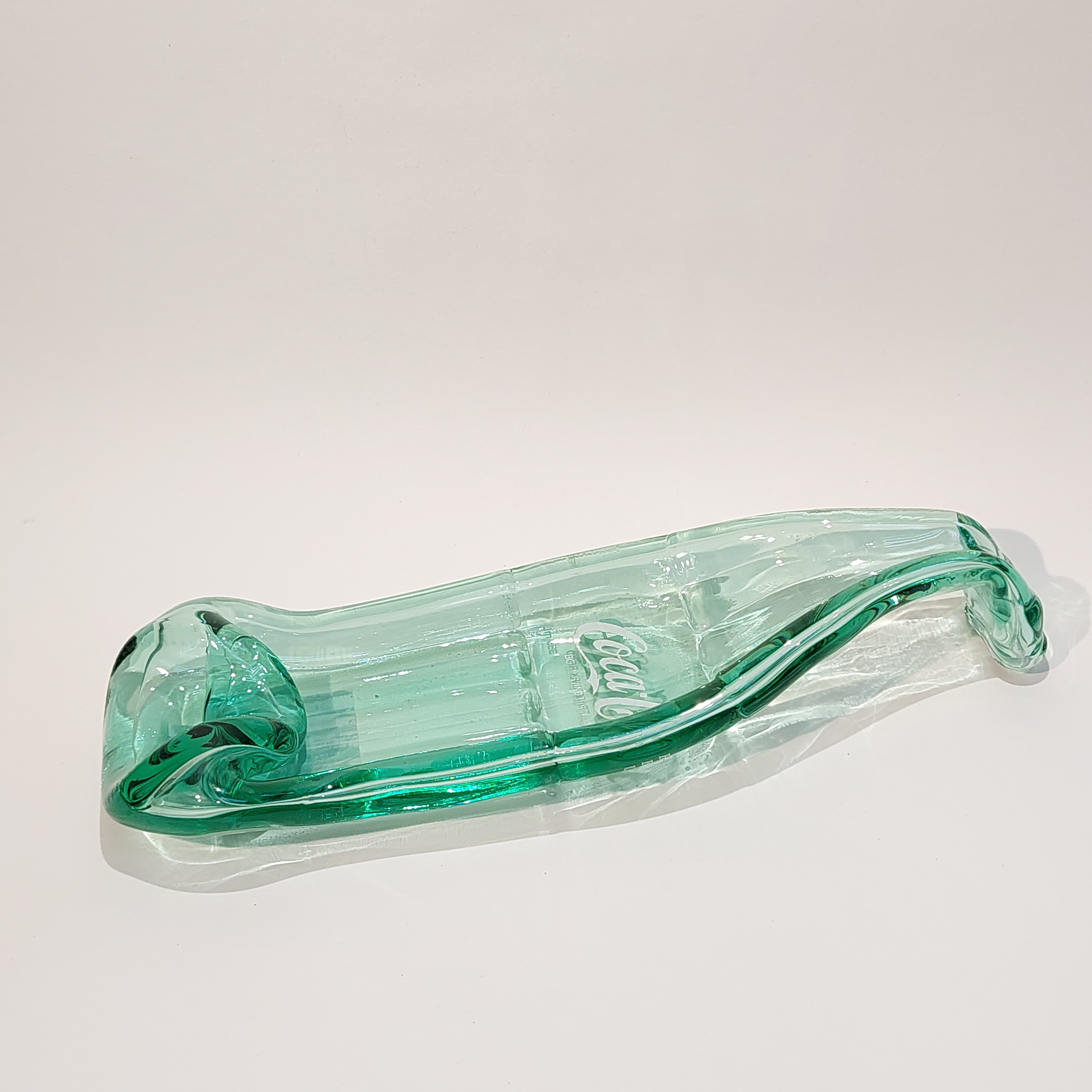 懷舊汽水玻璃樽碟(大可樂樽)