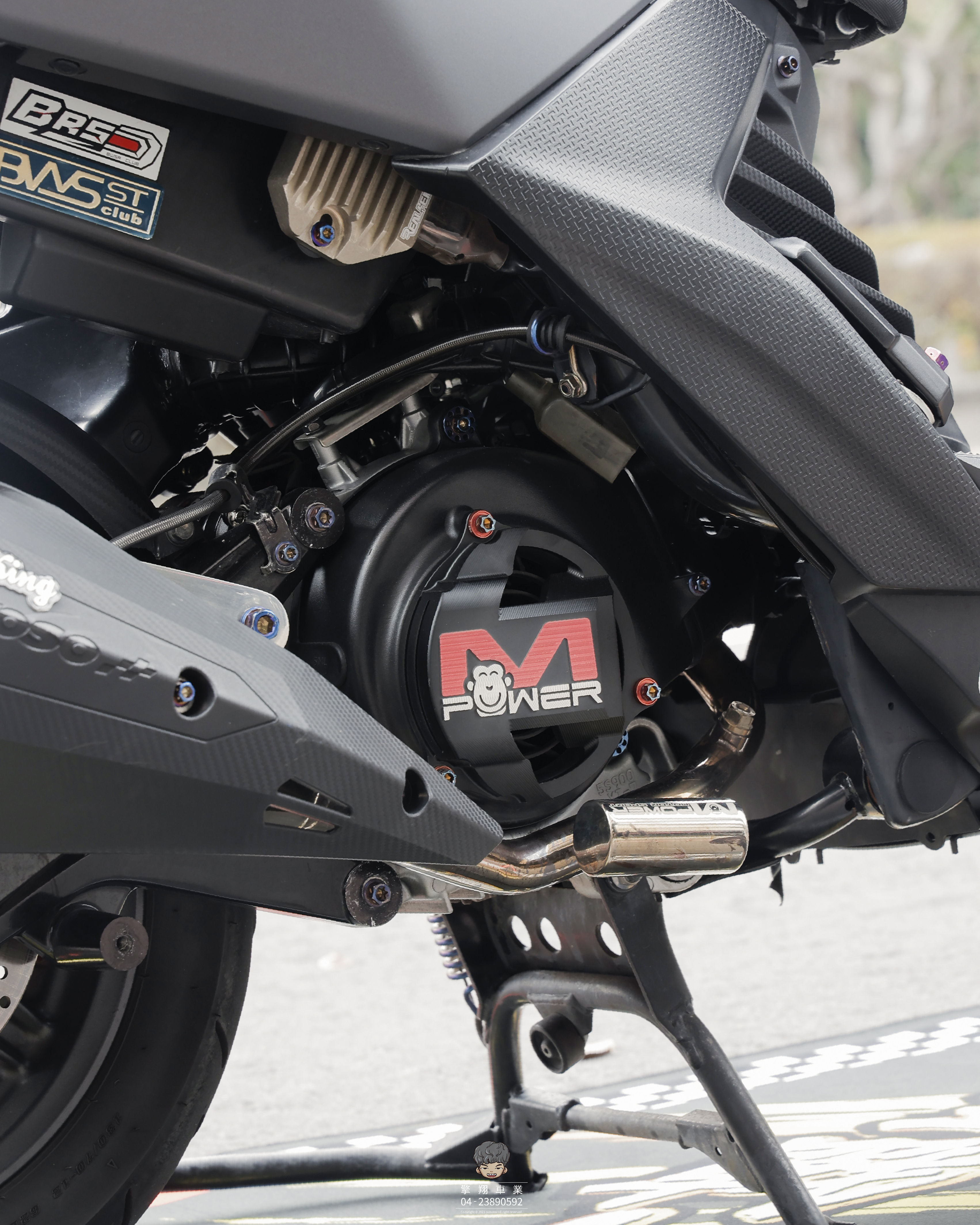 【牛王BX3噪音合格認證排氣管】