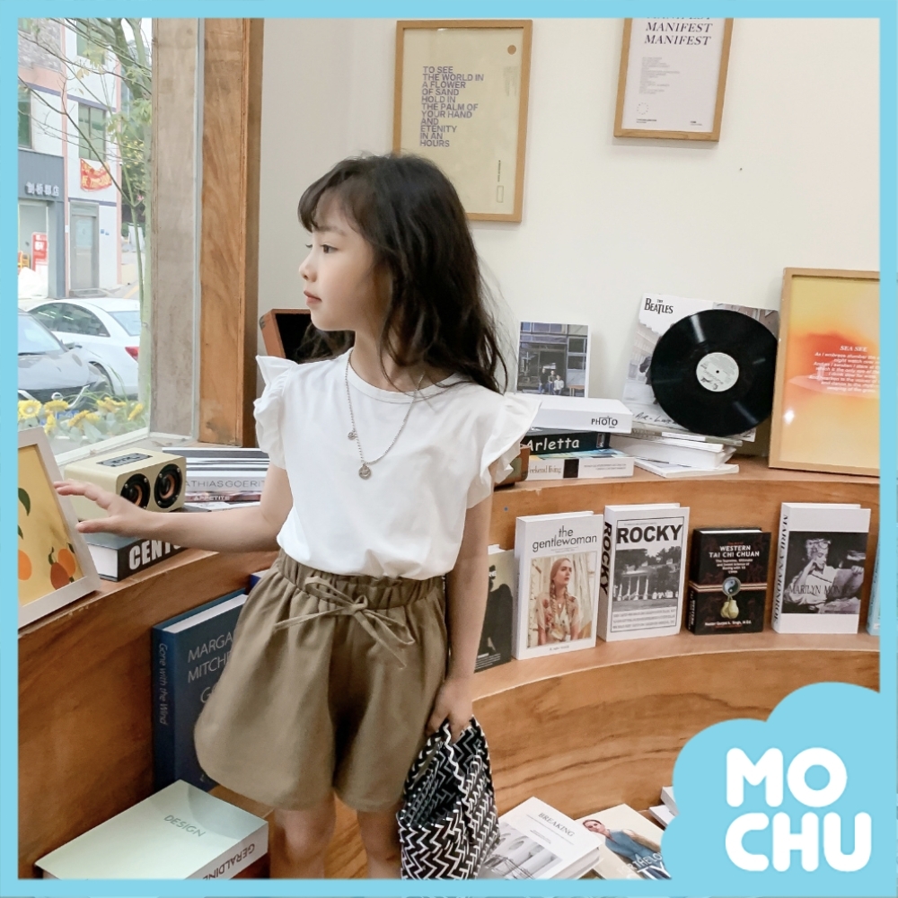 抽繩花苞寬鬆短褲(四色)