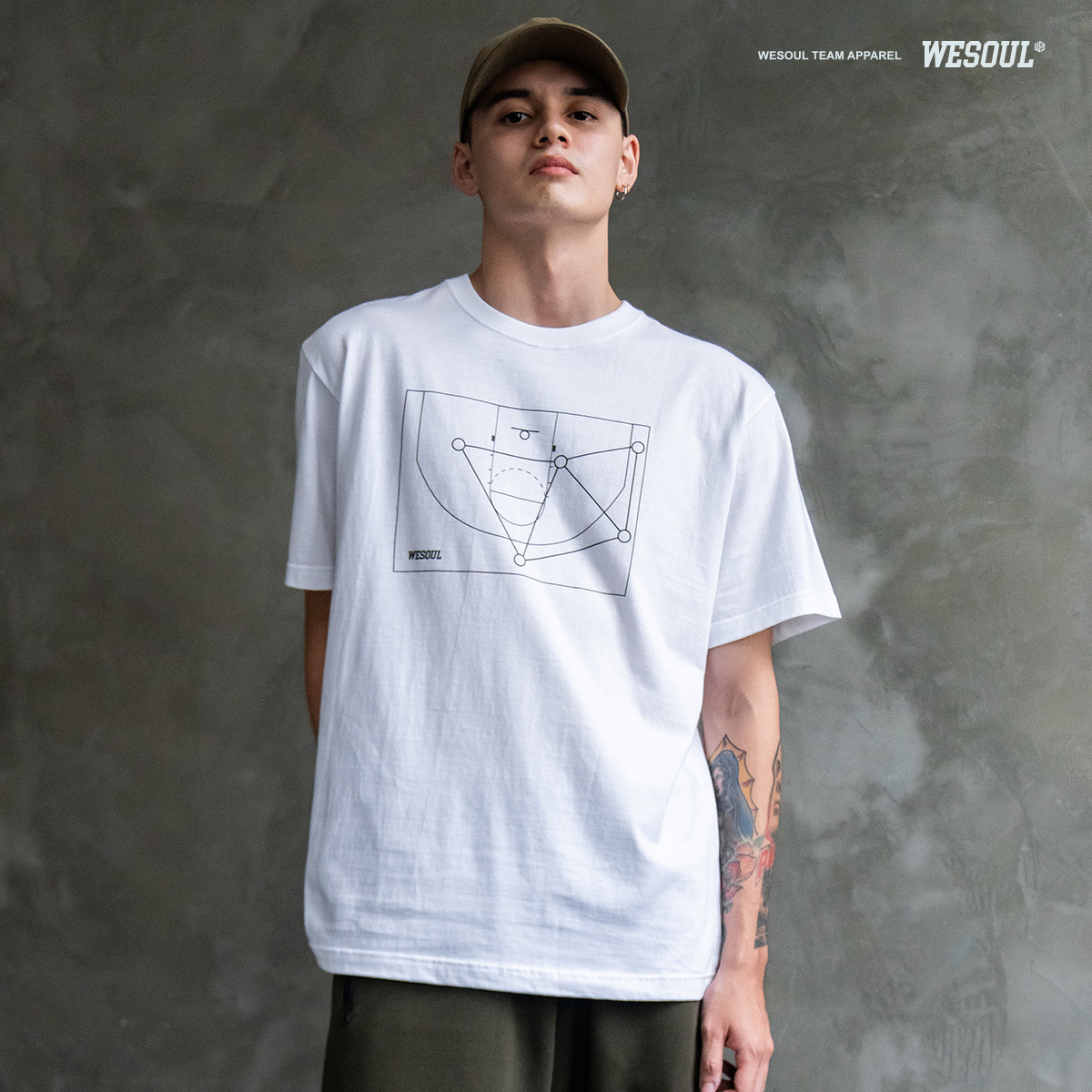 [WESOUL] 三角戰術 TEE / T恤 / 共四色