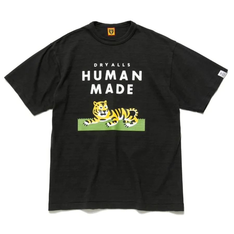 Human Made SS22 Tiger T-Shirt Black (HM23TE010)