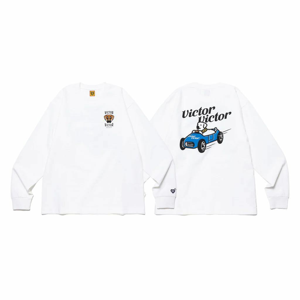 HUMAN MADE  VICTOR VICTOR L/S T-SHIRT