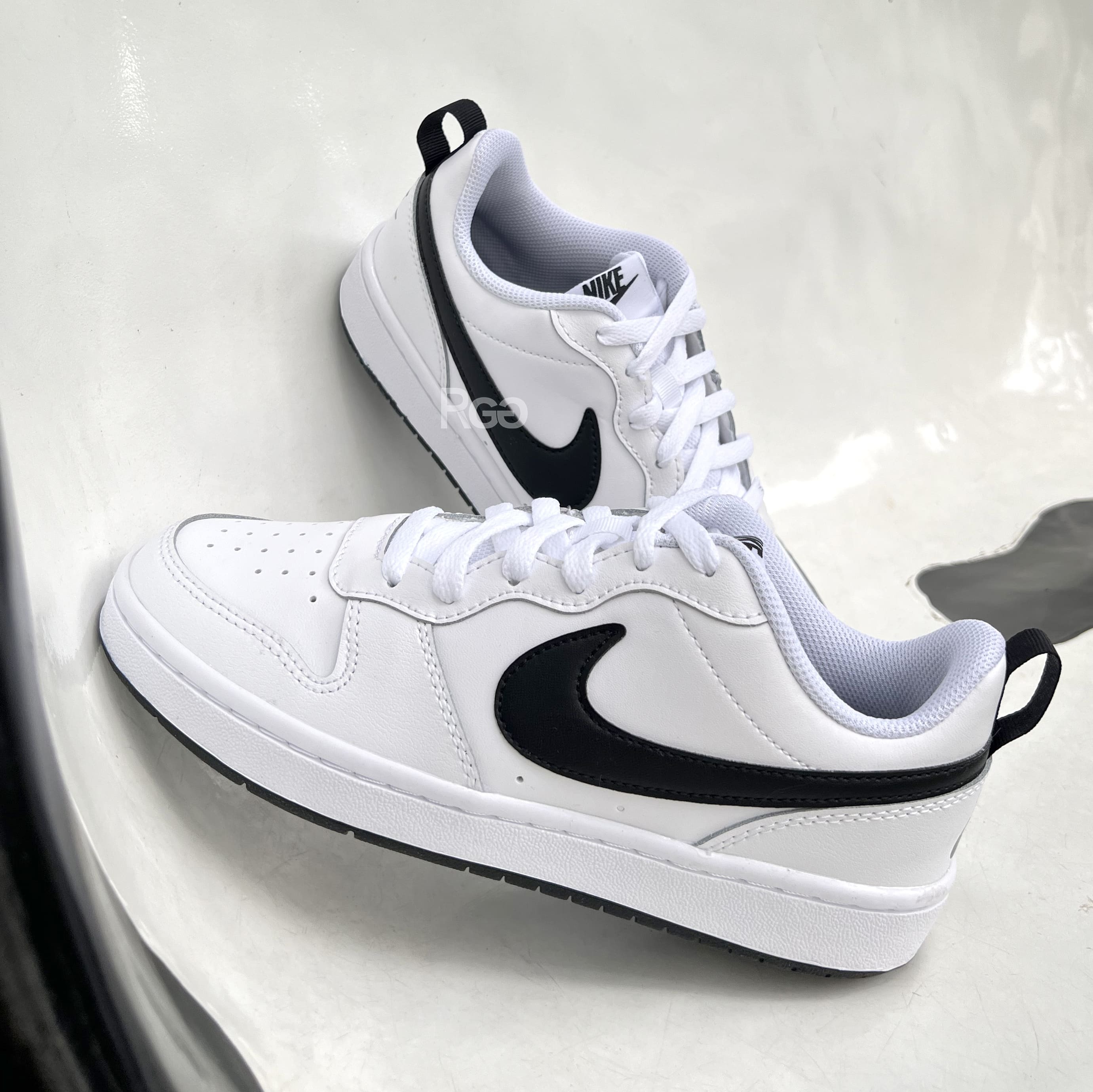 Nike Court Borough Low 2 (GS) 白黑 熊貓 小Dunk (BQ5448-104)