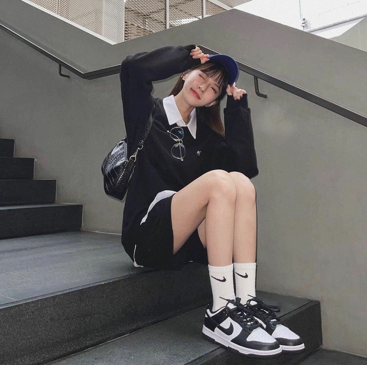 NIKE DUNK LOW “PANDA ” 黑白 熊貓 大童女生碼 (10月新優惠!)