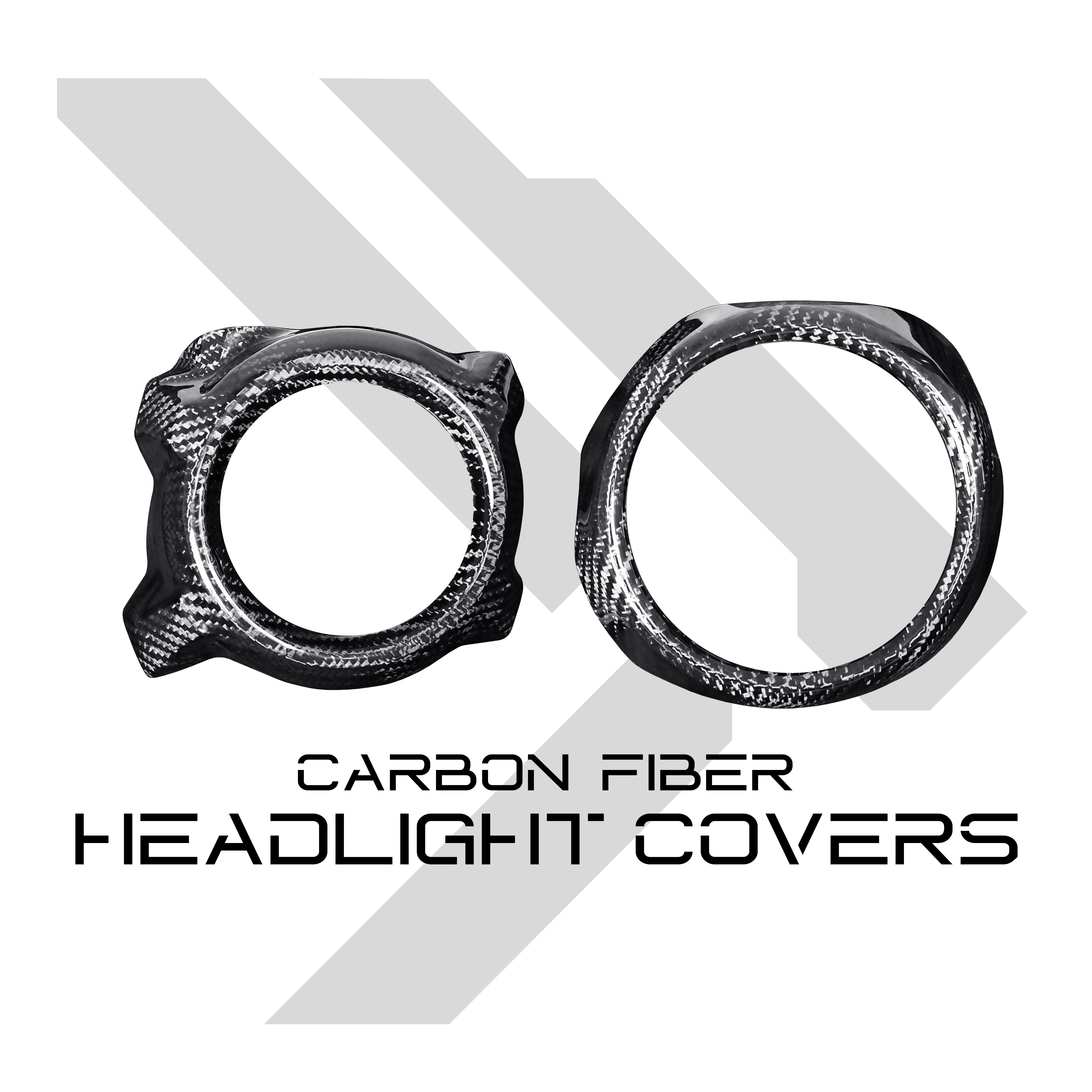Carbon Fiber Headlight Covers Zuma 125 2022-2026