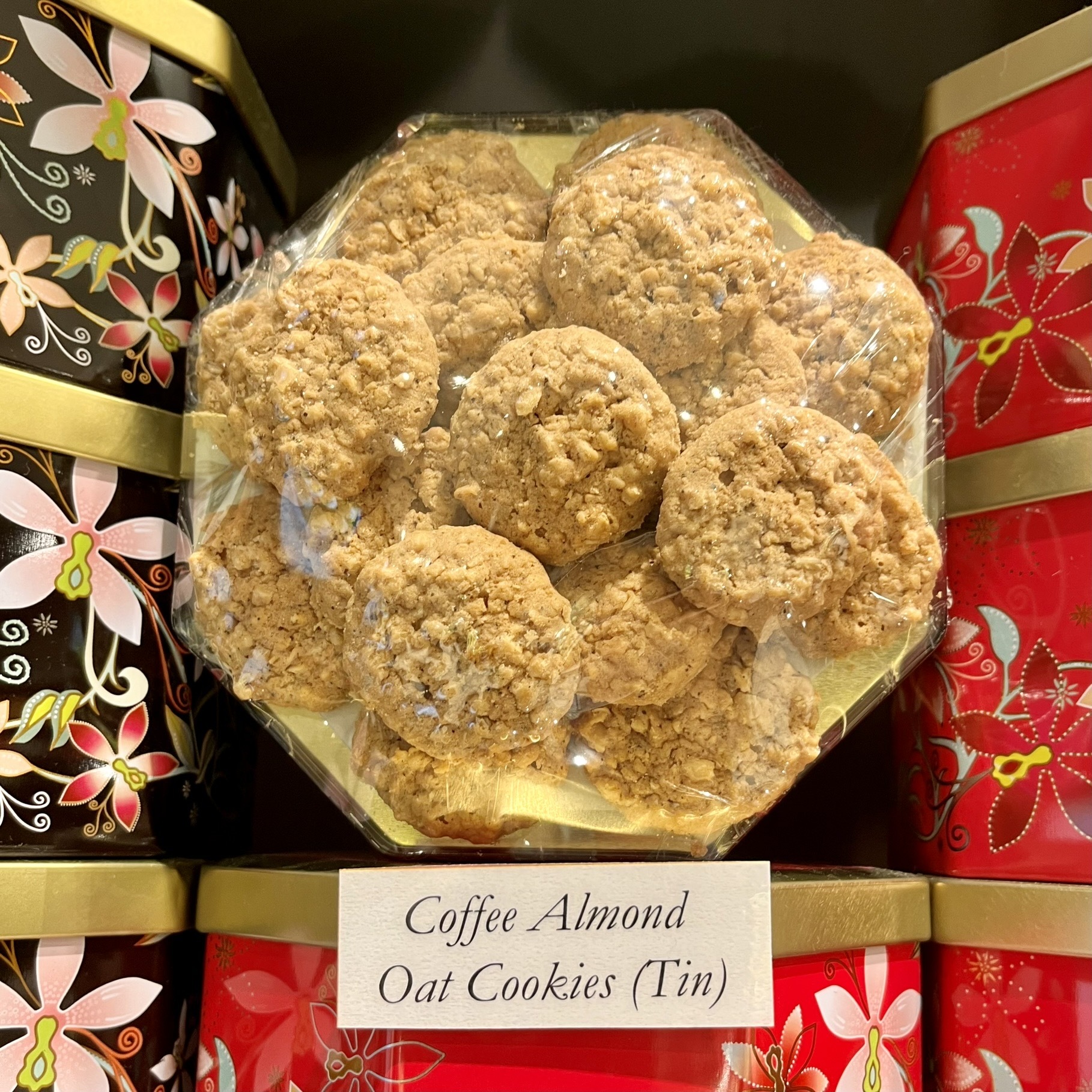 Bengawan Solo Coffee Almond Oat Cookies
