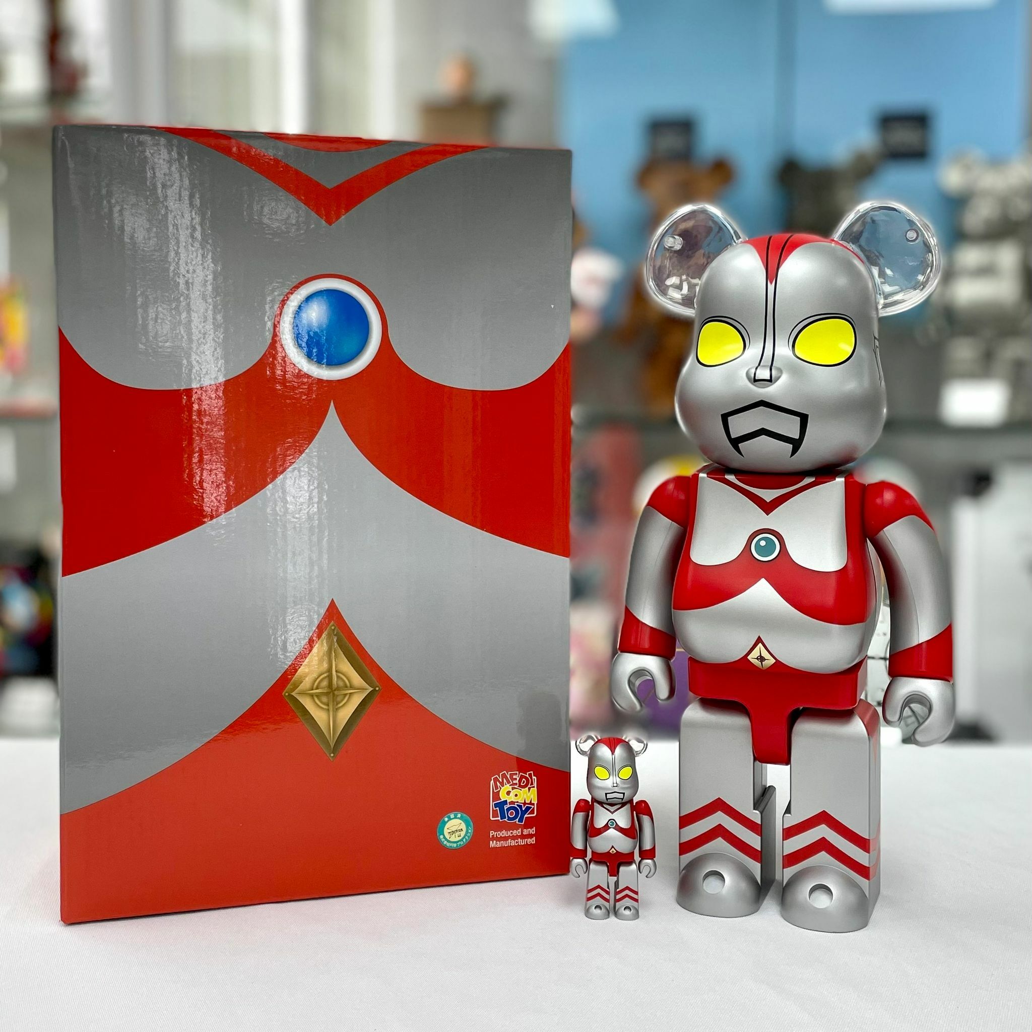 BE@RBRICK ウルトラマン80 100% u0026 400%16計画状態 - copyctc.com