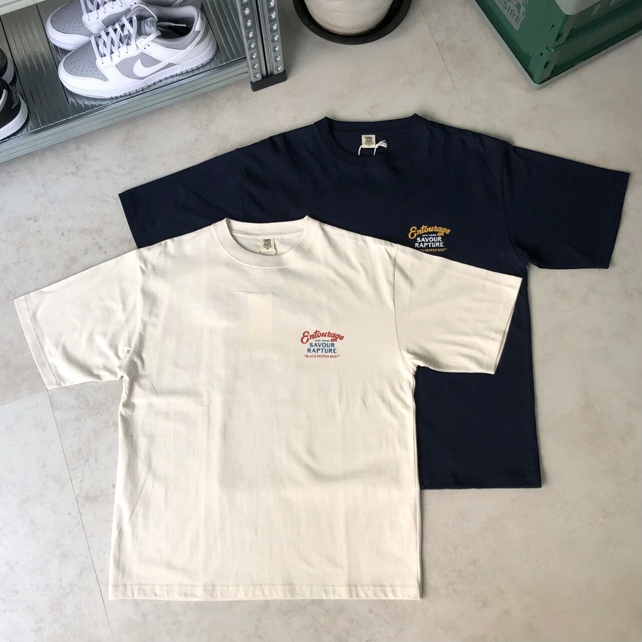 Power To The People  廚師印花 Sagara 刺繡短袖T恤 3501007-103