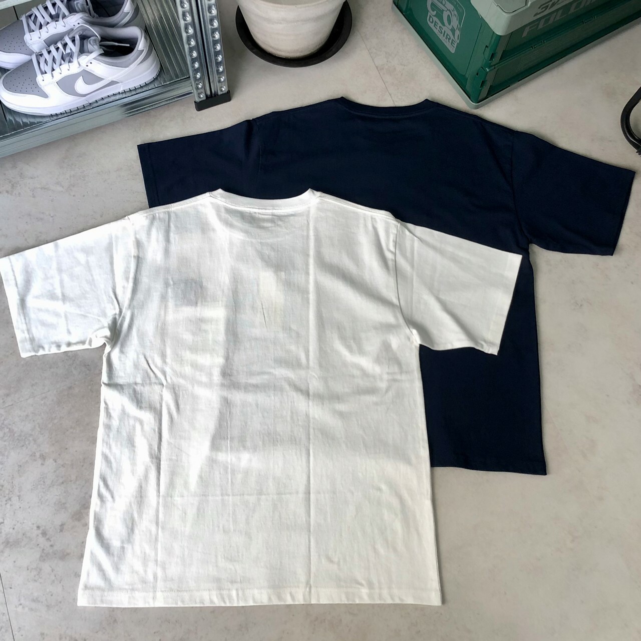 Power To The People 刺繡口袋棉質短Tee 3501011-103