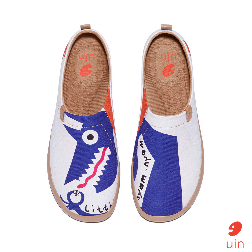 【 Uin 】西班牙原創設計 | 貪吃狗 男鞋 彩繪鞋 休閒鞋 懶人鞋