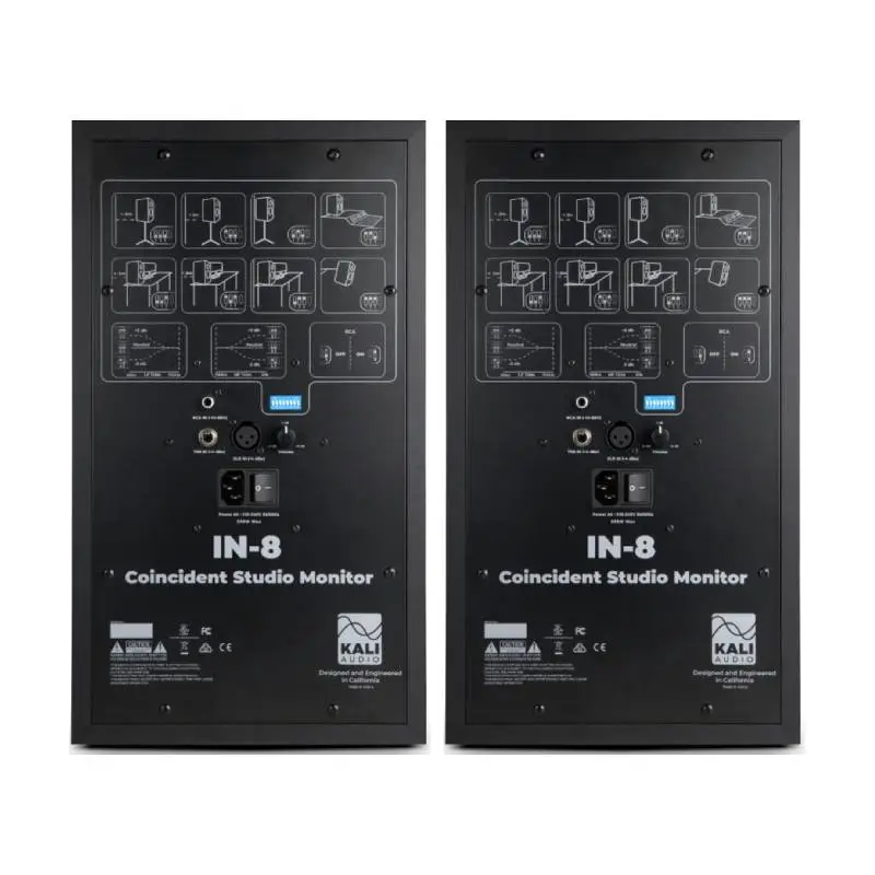 Kali Kali Audio IN-8 V2 八吋 三音路 錄音室 監聽喇叭 一對 第 2 張圖片｜三峽錄音 / 音響