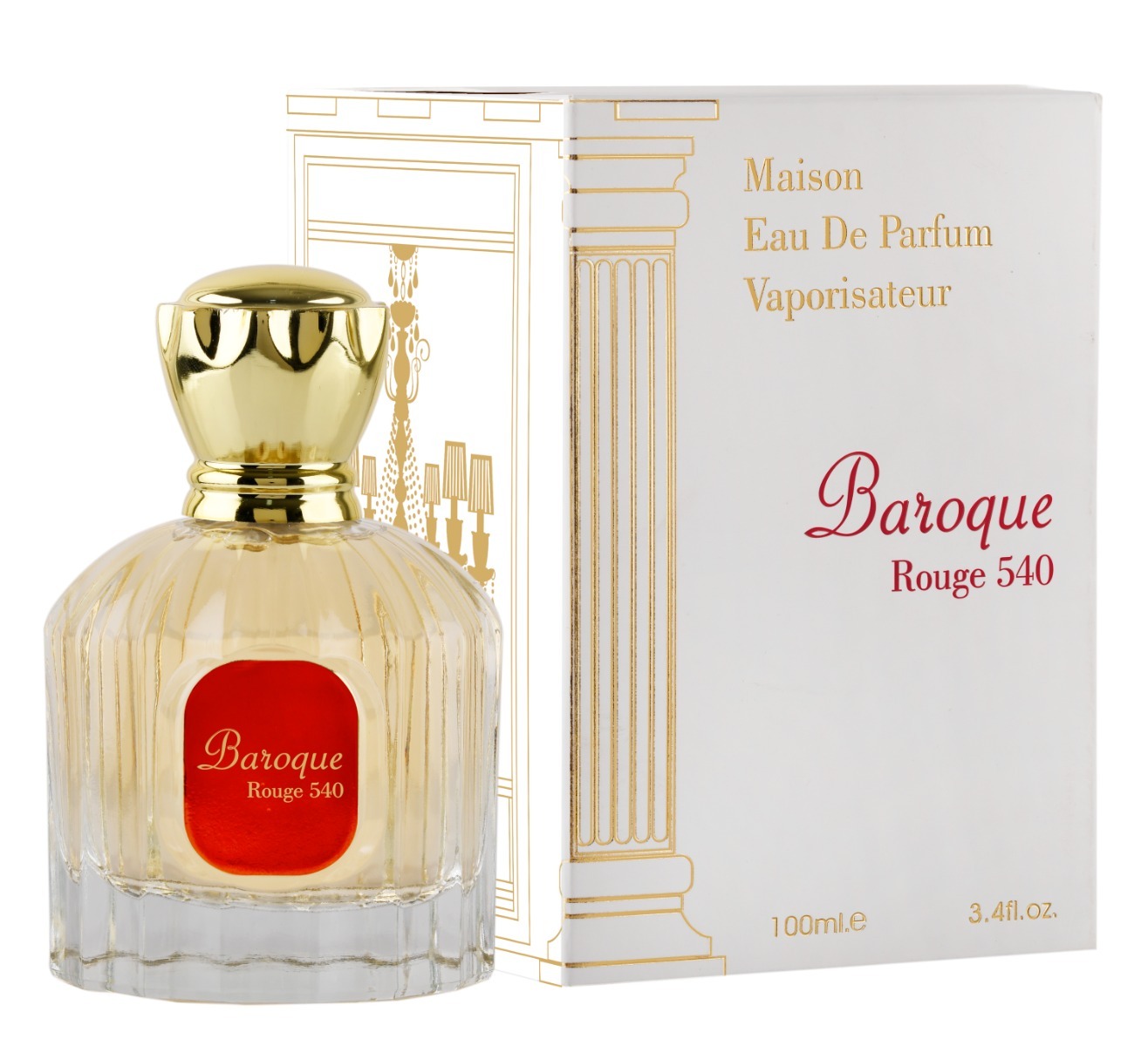 Lattafa Maison Alhambra Baroque Rouge 540 男士濃香水 100ml (Barcode : 6291107459141)