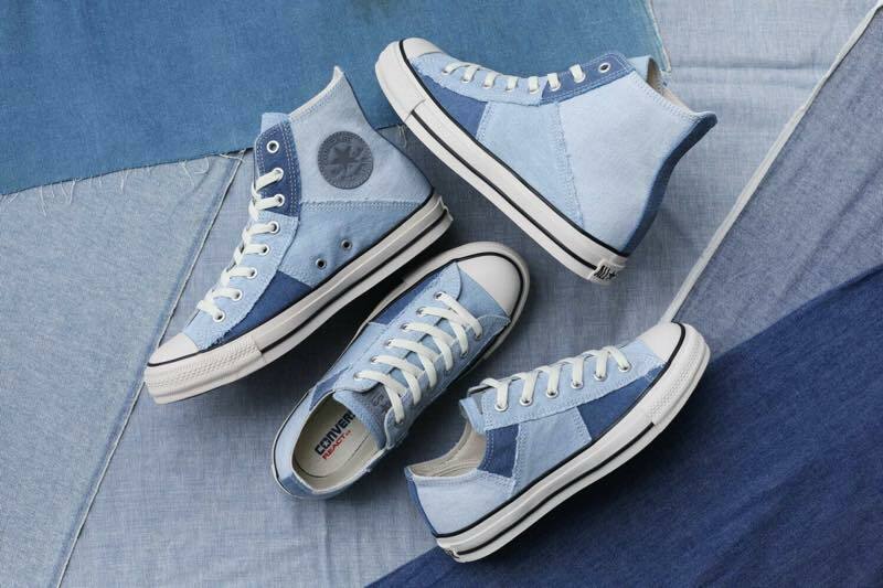 CONVERSE ALL STAR R DENIM PATCHWORK HI/OX 牛仔拼布